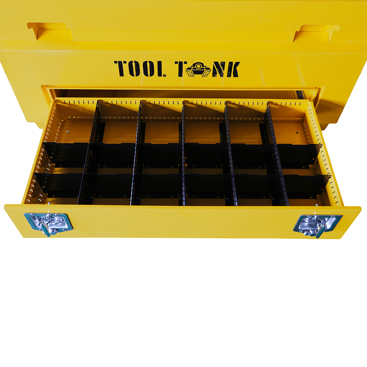 Tool Tank 48in Van & Site Security Vault Box With Drawer